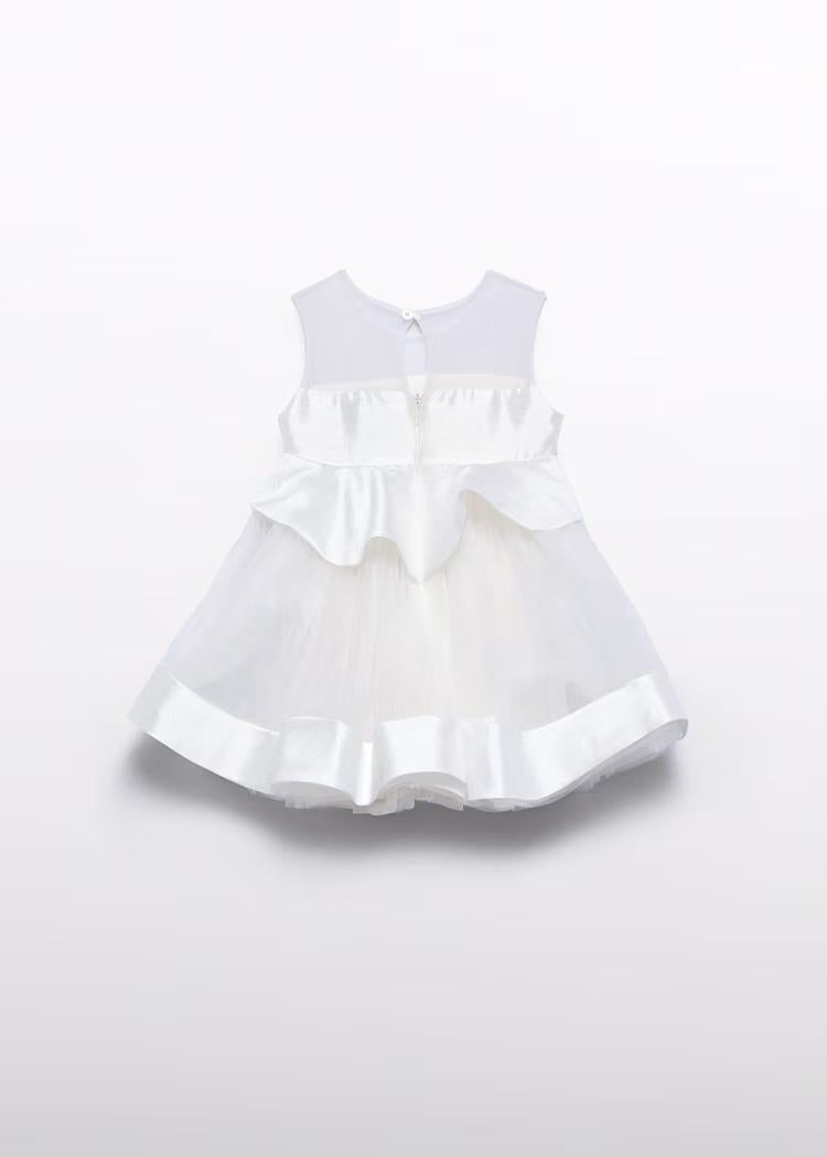 Abito tulle combined neonata