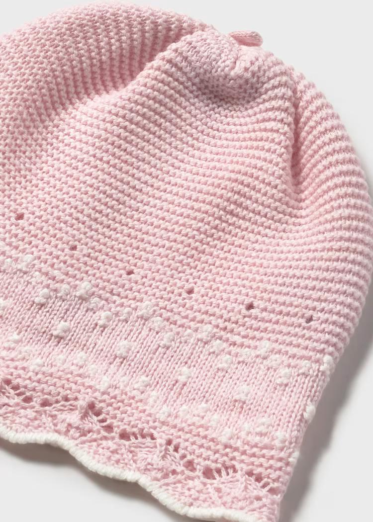 Completo 3 pezzi tricot neonata