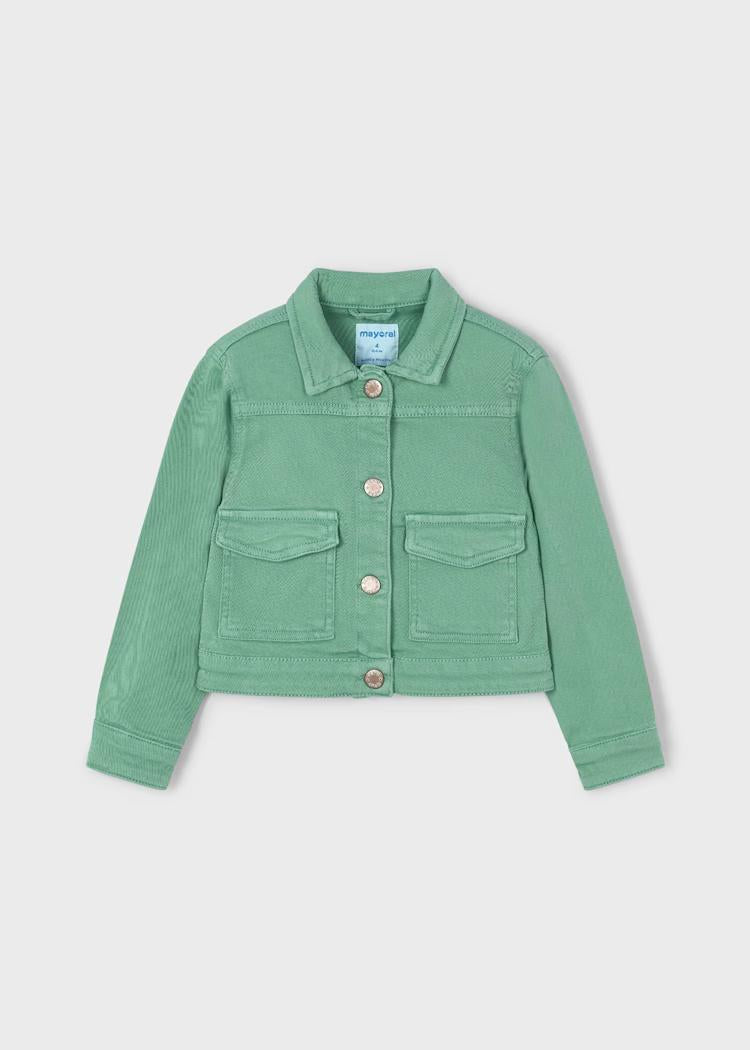 Giubbotto twill bambina