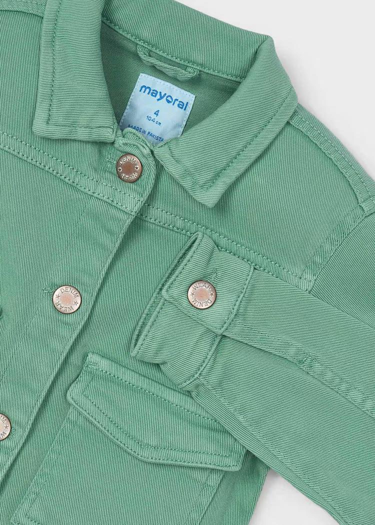 Giubbotto twill bambina