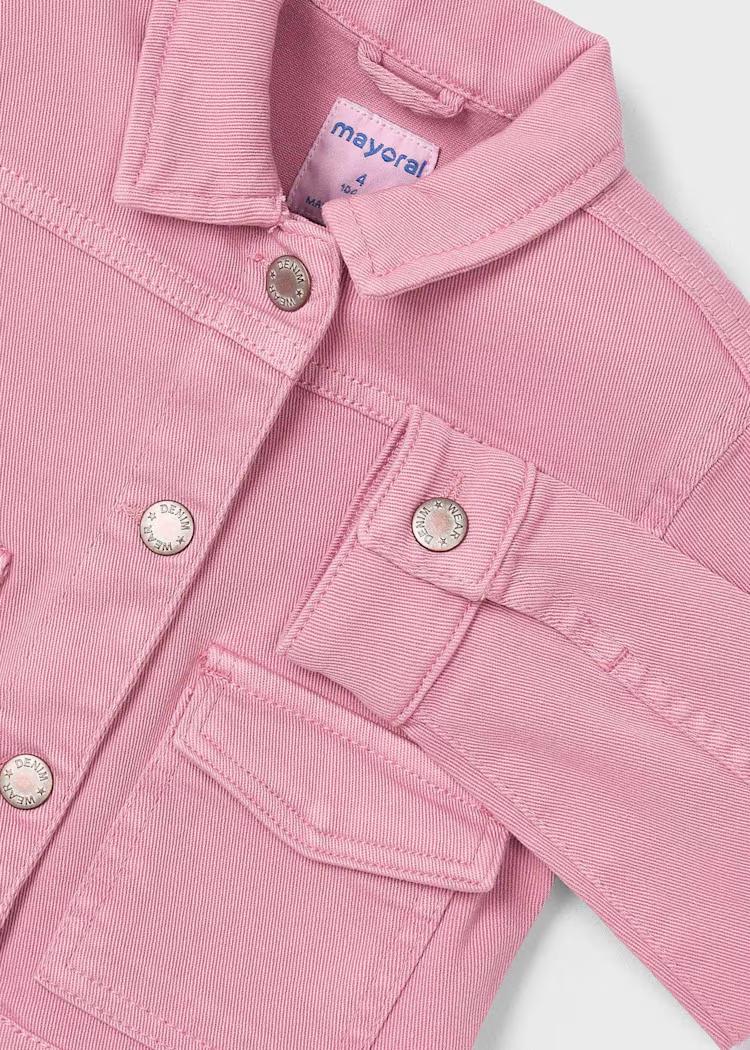 Giubbotto twill bambina