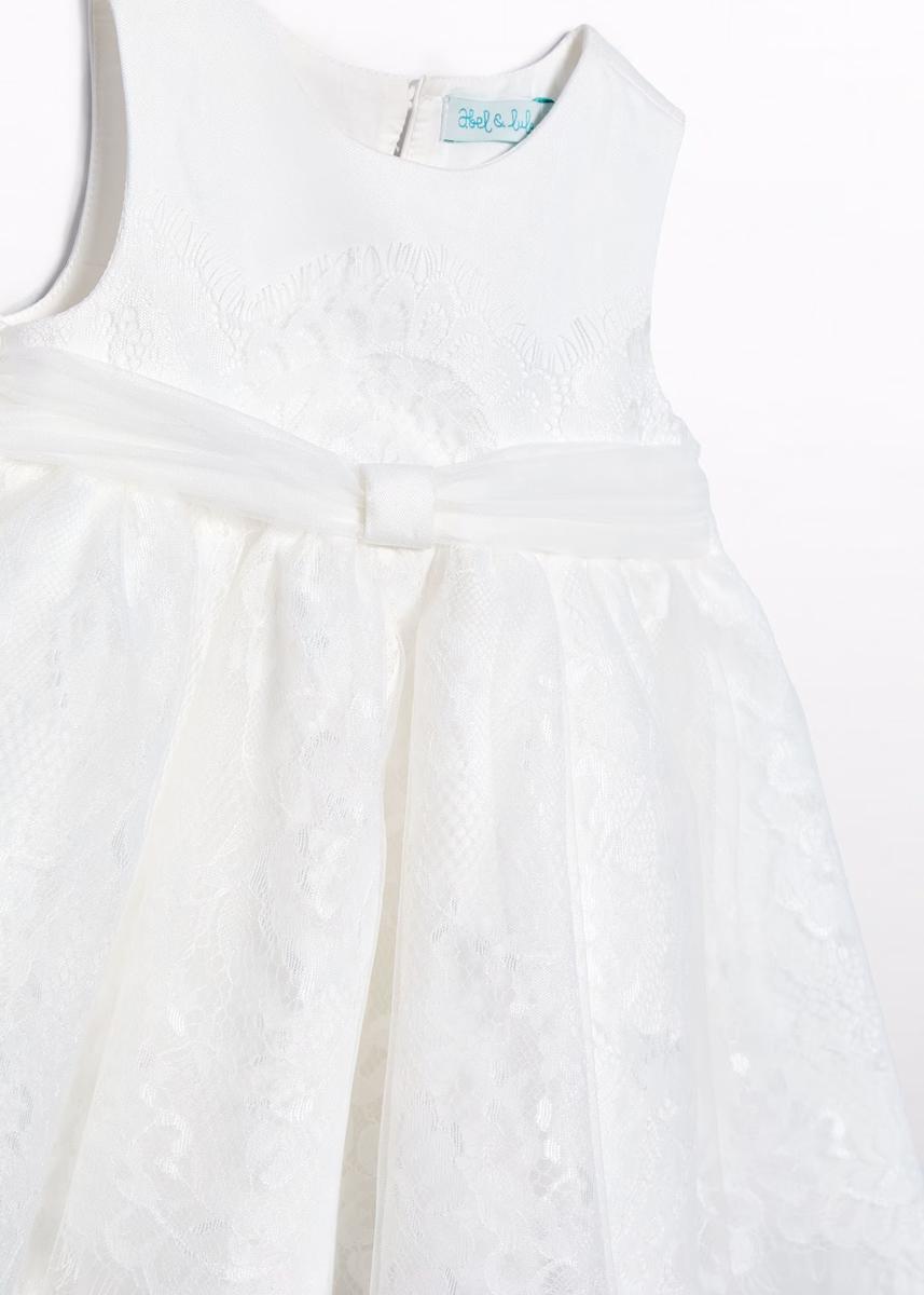 Abito pizzo neonata