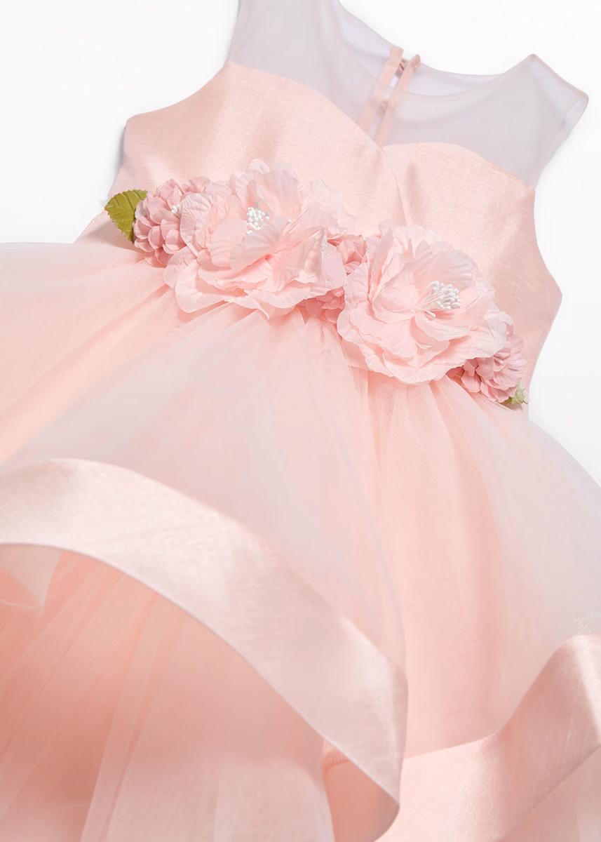 Vestito shantung combinato con gonna