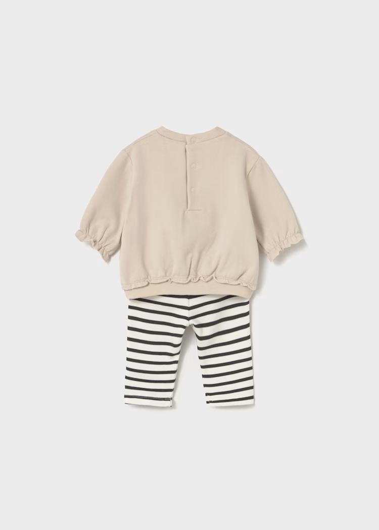 Completo leggings 4 pezzi neonata