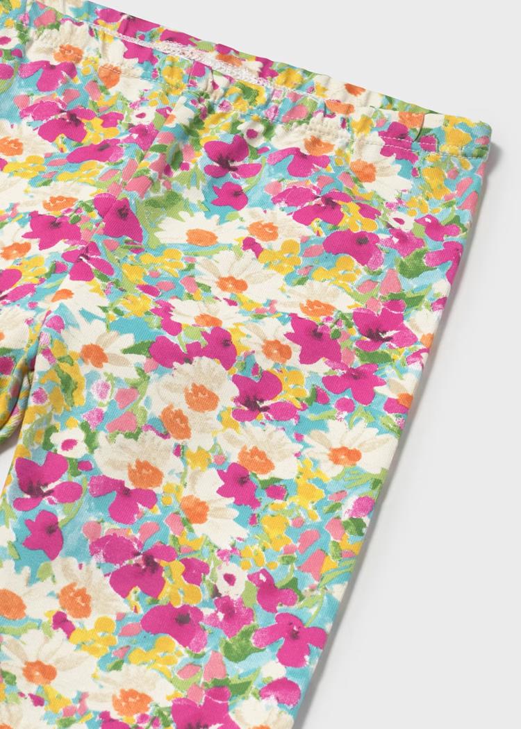 Leggings a tre quarti neonata