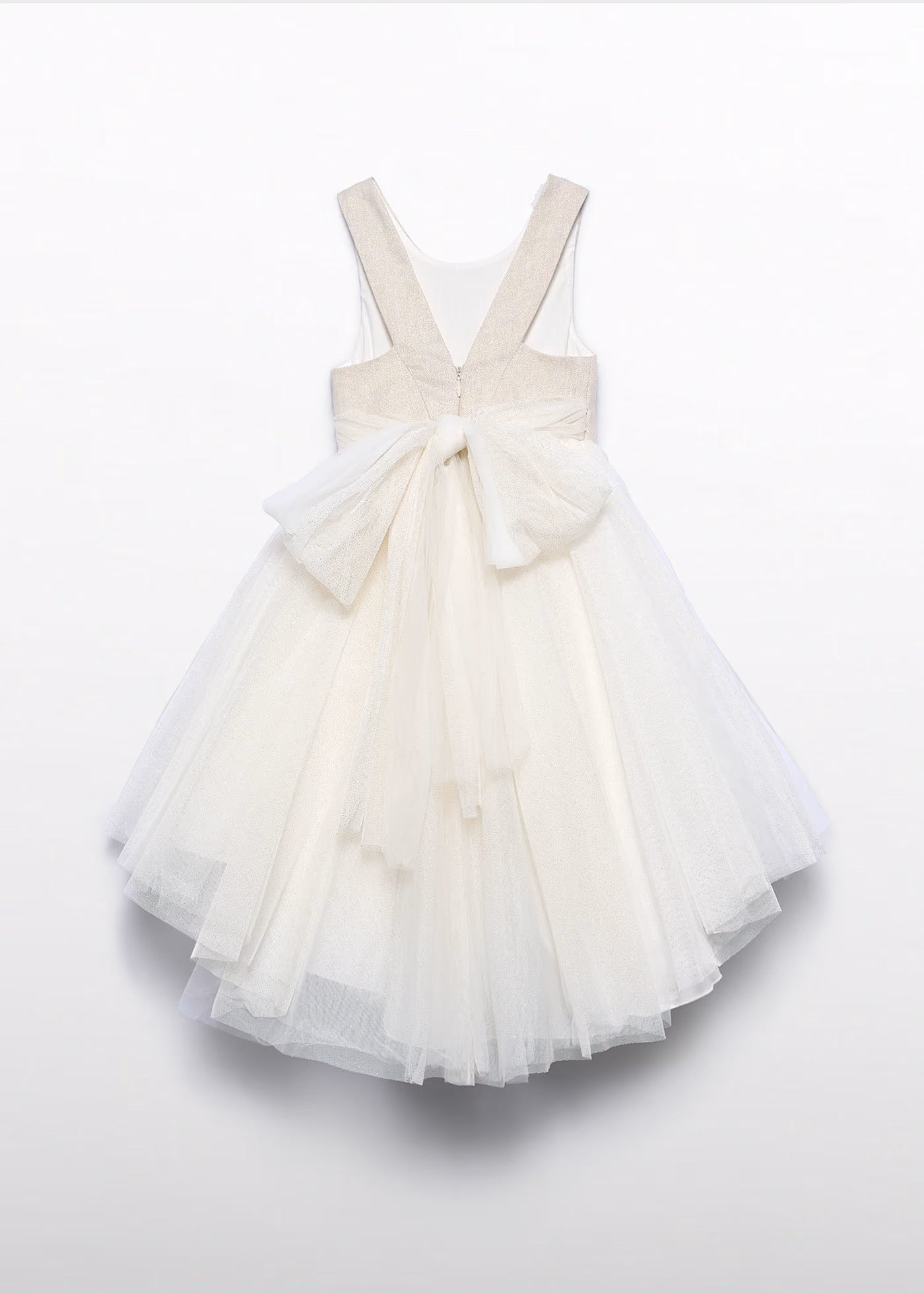 Vestitino elegante in lino per bambina